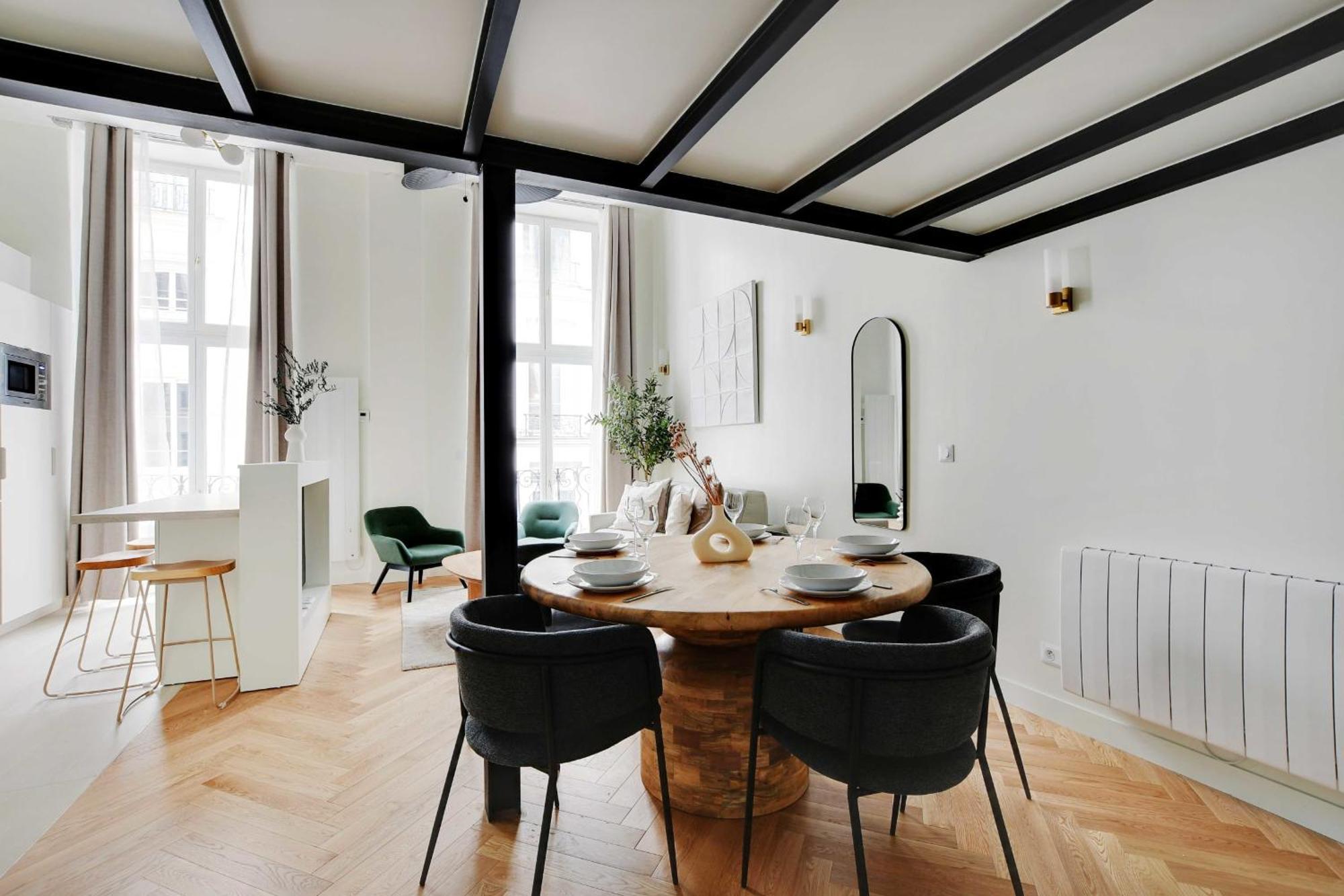 Cozy Apartment - 1Br-4P - Place Des Victoires Paris Luaran gambar