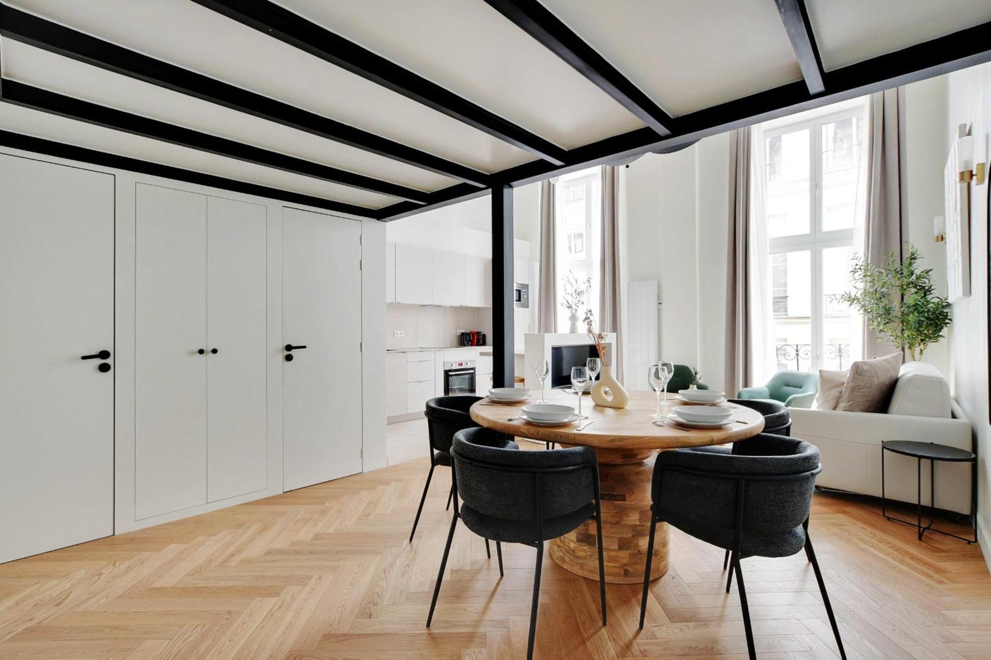 Cozy Apartment - 1Br-4P - Place Des Victoires Paris Luaran gambar